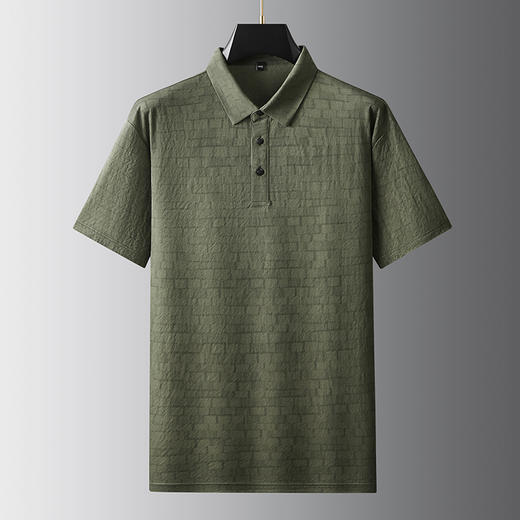 【DDA】大依优型大码短袖POLO衫翻领商务休闲透气半袖夏季上衣 商品图0