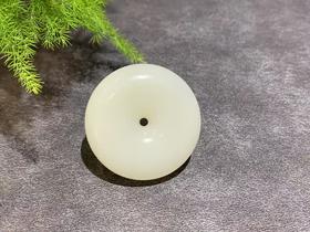 【御珠宫坊】羊脂白玉平安扣