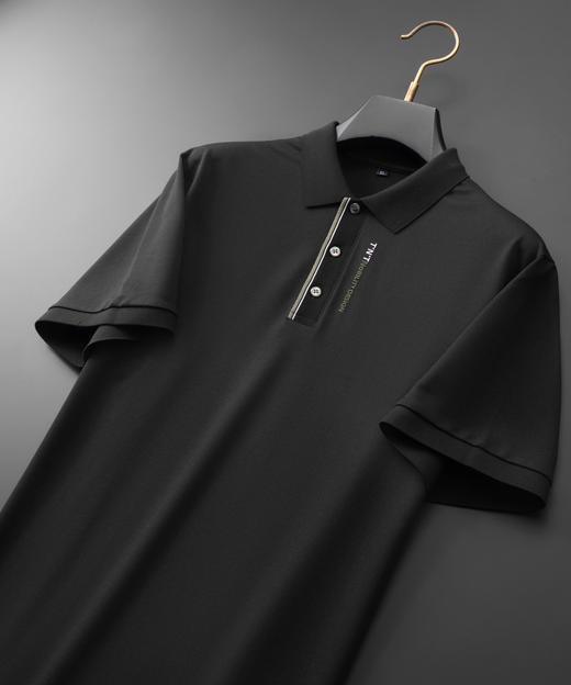 【棉质】【DDA】大依优型大码短袖POLO衫翻领商务休闲透气半袖夏季上衣 商品图3