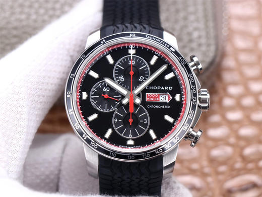 NOOB official厂出品➕基于正品original原版开模的Super copy，萧bang赛车系列精品，直径44mm，厚度14mm，小牛皮内衬天然纯进口橡胶表带，自动机械机芯，密底，肖邦赛车 商品图10