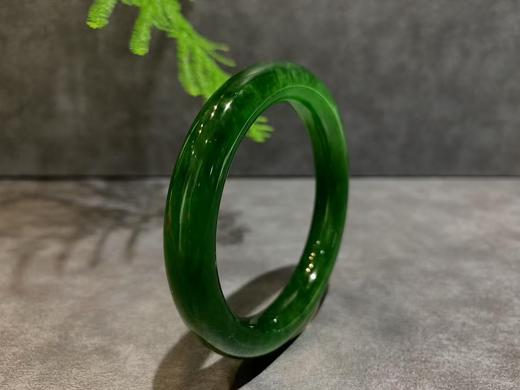 【御珠宫坊·传藏系列】碧玉手镯56mm 商品图3