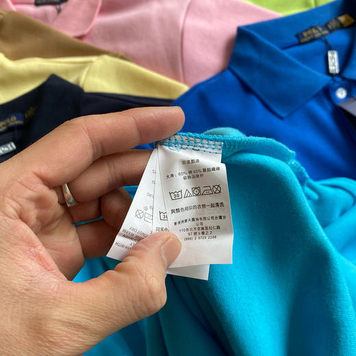 点此购买 拉夫劳伦十二色通勤商务休闲纯色小LOGO刺绣纯棉短袖polo衫 cp 311083 商品图13