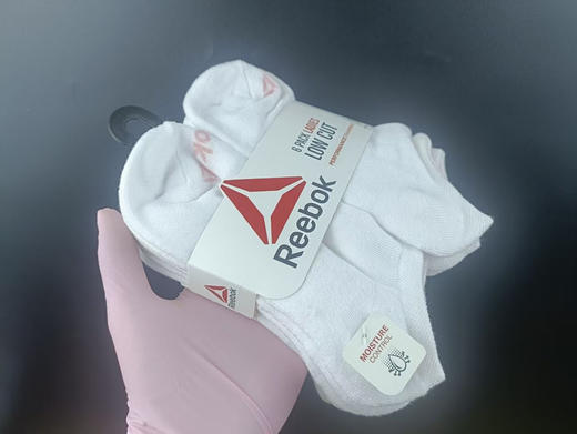 女神节福利，正品锐步低帮毛巾底运动训练袜！
码数适合35-39码
两个配色，一卡六双! 商品图1