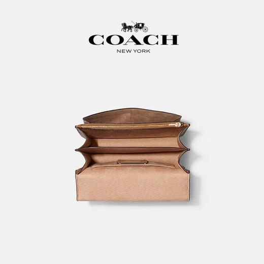 【品牌授权】【礼盒礼袋】COACH蔻驰Klare拼色风琴链条包奥莱老花百搭单肩斜挎包经典迷你JOSIE顶部手柄斜挎包 商品图2