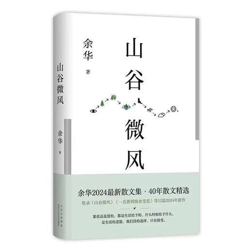 山谷微风 余华散文集 收录一直游到海水变蓝等12篇新作 商品图4