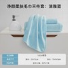【捡漏】品牌直发！梦洁家纺MENDALE净颜柔肤毛巾三件套：面巾2条+浴巾1条 商品缩略图1
