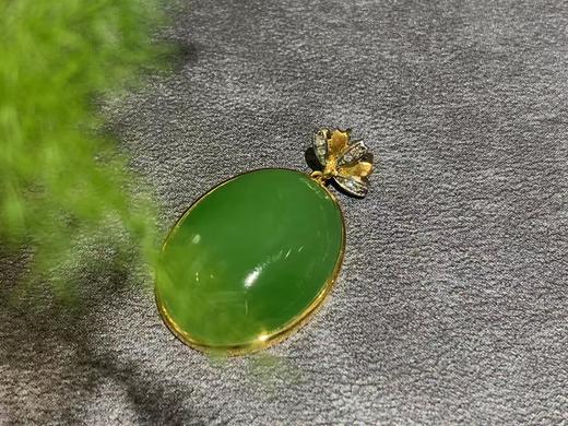 【御珠宫坊】金镶碧玉吊坠 商品图4