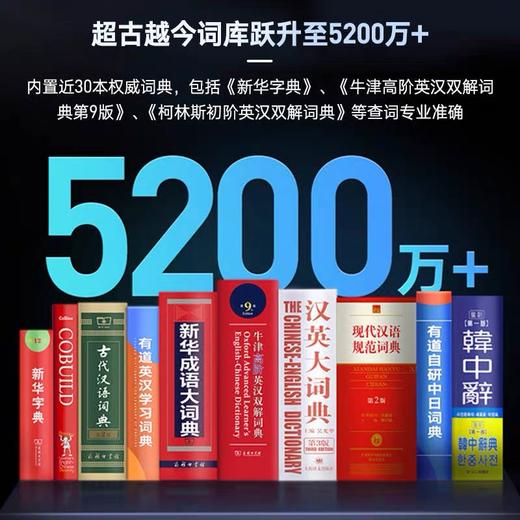 有道词典笔X5plus 赠送4件套（耳机+收纳盒+皮套+贴膜） 商品图3