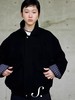 shyshystill/shy202411090/石磨水洗格纹袖口复古宽松落肩袖夹克 商品缩略图1