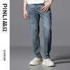 PINLI品立2025春夏新款潮牌修身水洗牛仔裤男士百搭休闲小脚长裤GD252116163 商品缩略图0