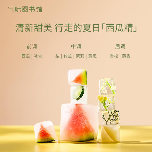 【果香调香水】气味图书馆鲜榨西瓜汁淡香水50ml/15ml 商品图2