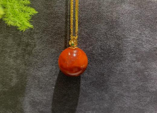 【御珠宫坊】金镶南红转运珠 商品图0