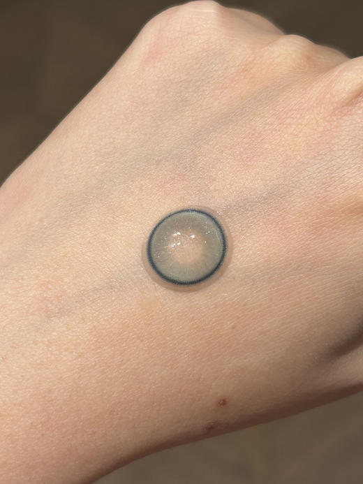 Yeelens旗下 半年抛·水野亚美&洛可可&天选本命&帕恰星愿 14.2mm白狮参考着色中等直径  2片 商品图9