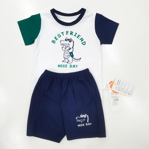 阿奇幼幼园男童纯色款运动套装（90#-130#） 商品图6