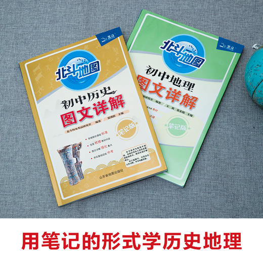 北斗地图  初中地理历史 图文详解 用笔记的形式学习地理历史 商品图1