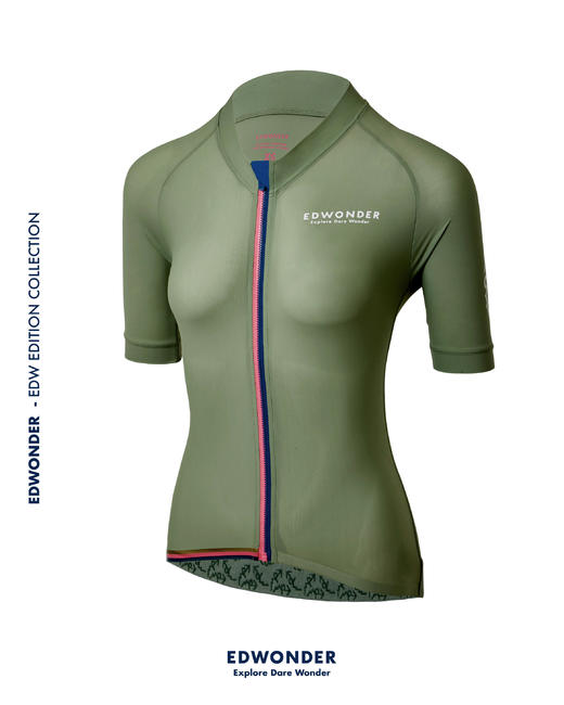 EdW超轻(女)车衣3.0- 桉树绿 Jersey 商品图0