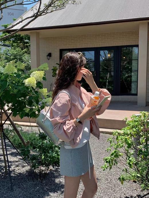 【YW】无忧购【甄选】韩版宽松夹克上衣休闲 拉链立领防晒衣长袖外套YNG8-15（截单后7天发货) 商品图6