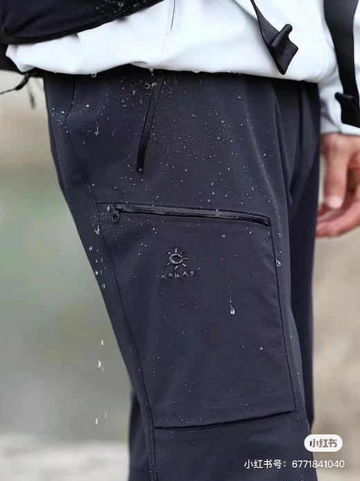 KA1LAS T10春款软壳裤防风防泼弹力CORDURA耐磨户外登山徒步长裤 商品图2