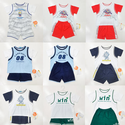 阿奇幼幼园男童背心款运动套装（90#-130#） 商品图0