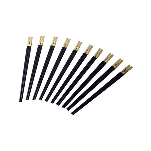 【分仓直发包邮】多样屋五福临门合金筷10双礼盒TA030103234ZZ 商品图6