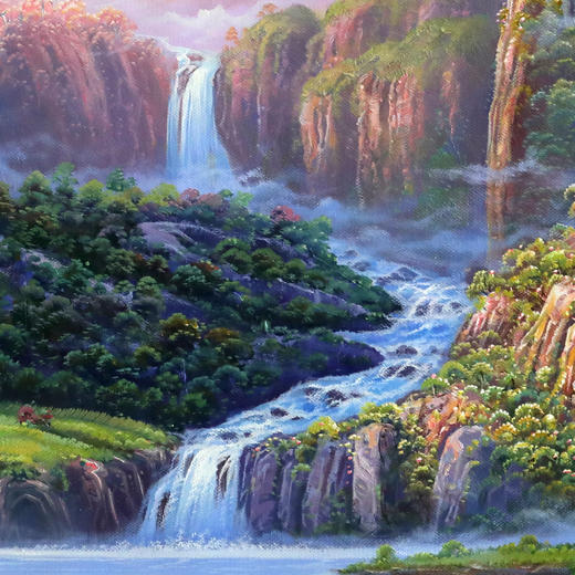 朝山画 富水环山图 商品图8