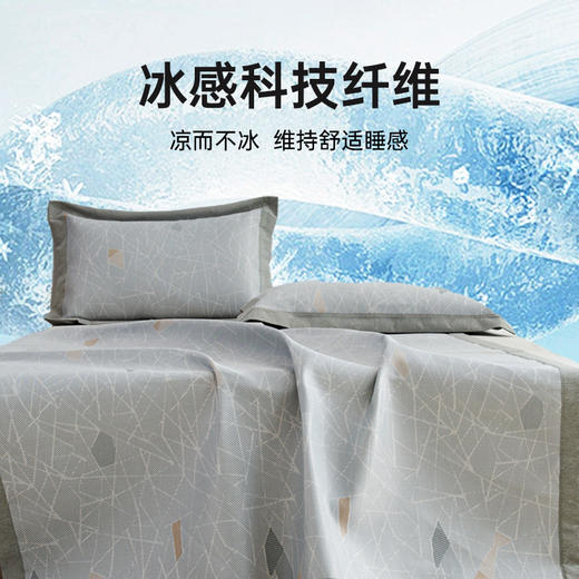 雅芳婷冰丝凉席可水洗夏季凉感透气空调席子吸湿排汗软席冰丝凉席 商品图1