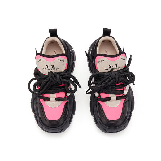 westory2024春季新款圆头厚底增高超轻老爹鞋运动鞋W24AM57381 商品图2