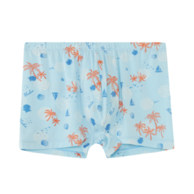 【夏日海洋莫代尔】SCHIESSER德国舒雅儿童男童莫代尔柔软亲肤夏日海洋系列平角裤 3B/24338T