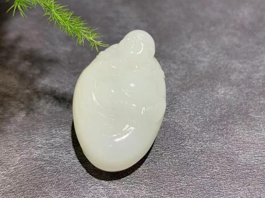 【御珠宫坊】羊脂白玉佛挂件 商品图1