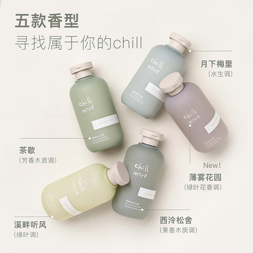 chillmore且悠香氛沐浴露300ml，买一瓶送身体乳随机小样5ml*2 商品图2