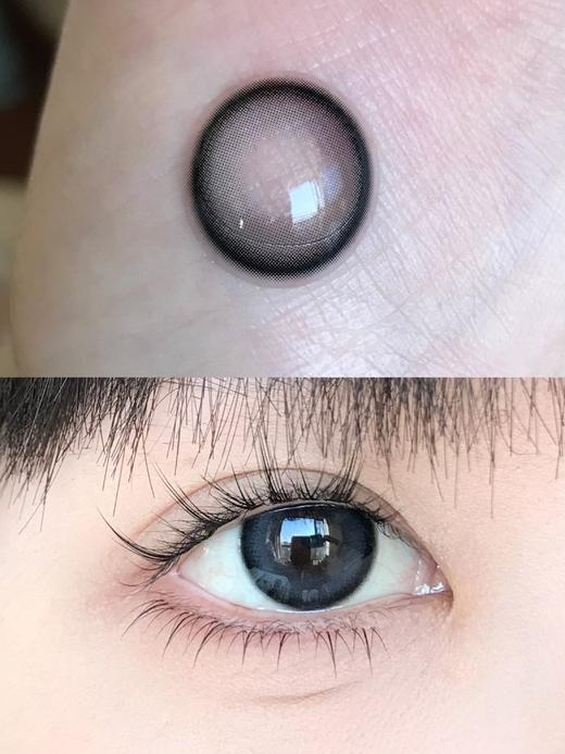 Serltyca日抛 · 蓝泡芙&黑泡芙 14.2mm白狮参考着色中大直径  ·日抛 一盒6片装 商品图1