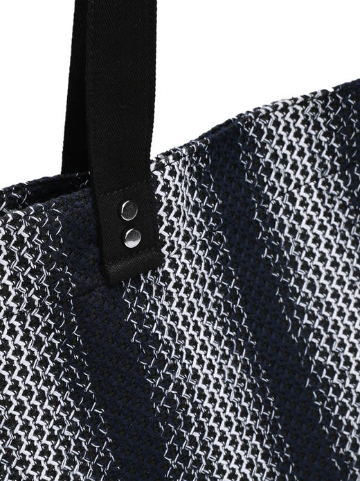 callisto藏青条纹手提袋 商品图3