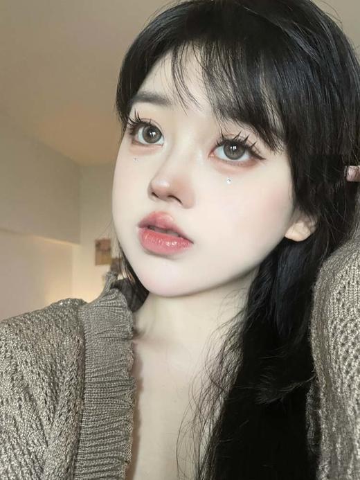 summerbaby  月抛美瞳 香槟奶咖（奶茶可可月抛款） 直径14.5mm着色13.7mm 商品图9