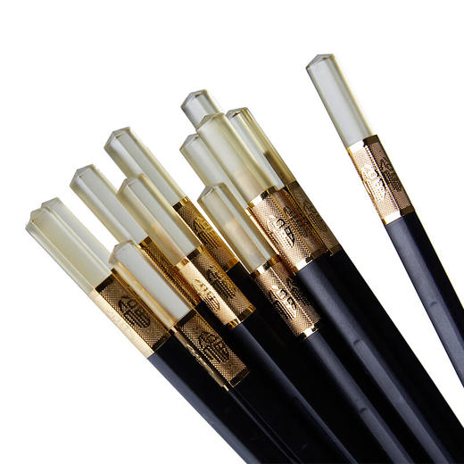 【分仓直发包邮】多样屋五福临门合金筷10双礼盒TA030103234ZZ 商品图5