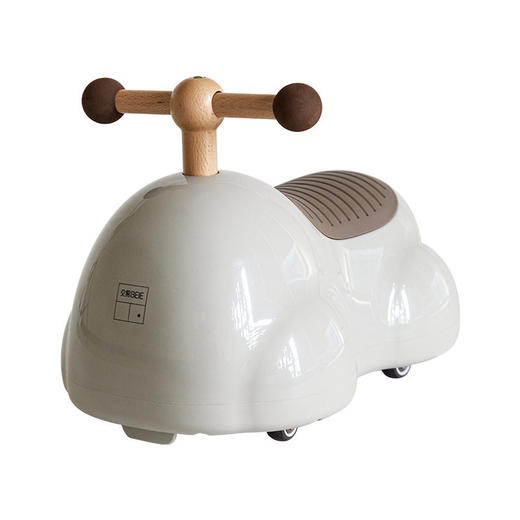 贝易花生车扭扭车儿童1一3岁宝宝溜溜车大人可坐婴儿摇摇周岁礼物 商品图4