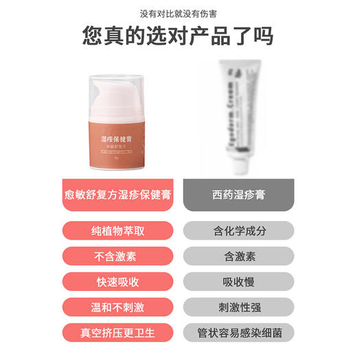 【小来】愈敏舒复方湿疹保健膏 植物中药配方 舒缓修复 温和安全不刺激 商品图4