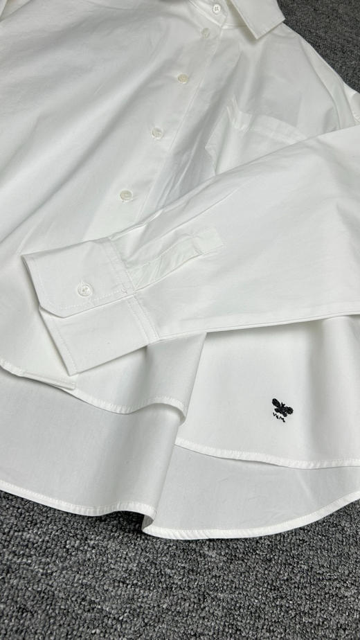 【3月5日 下午13:00 秒杀】原单 maxmara 大宽版 早春极简白衬衫 小胸 大胸MM都适合 商品图6