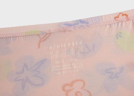 SCHIESSER德国舒雅女童繁花似锦系列莫代尔面料平角小裤3F/24359T 商品图2