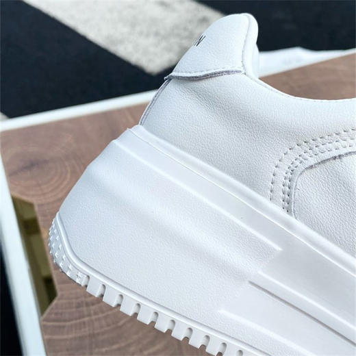 凯撒KAISER运动休闲厚底小白鞋 男女同款 I 6cm厚底增高 拉长腿部比例 百搭不出错 商品图5