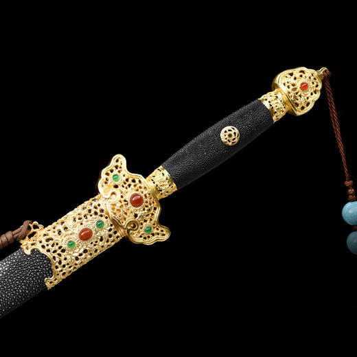 大明七星剑 入门款 清式宝剑  龙泉沈广隆宝剑 传统宝剑 未开刃 商品图4