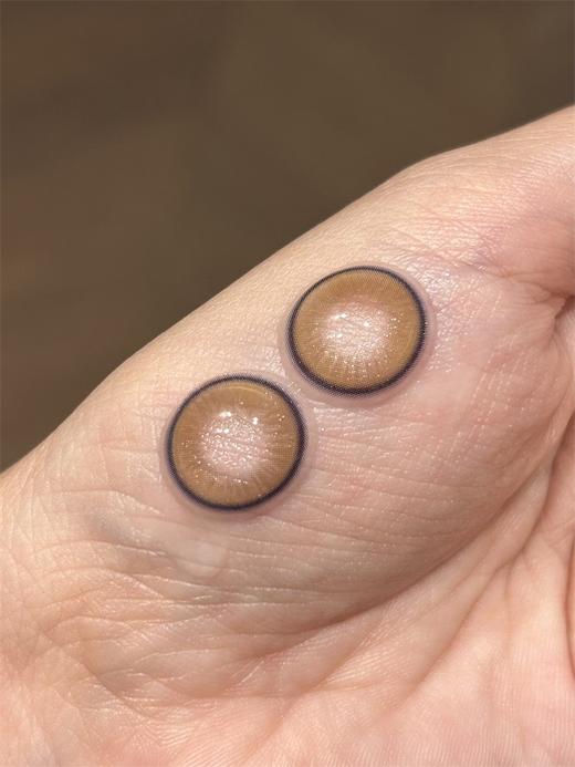 Yeelens旗下 半年抛·水野亚美&洛可可&天选本命&帕恰星愿 14.2mm白狮参考着色中等直径  2片 商品图12