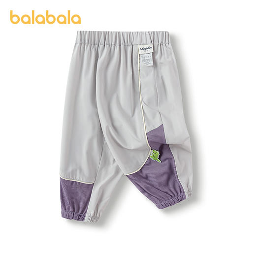 巴拉巴拉裤子婴儿夏季薄款长裤女童休闲裤男童运动裤2025新款潮酷 商品图4
