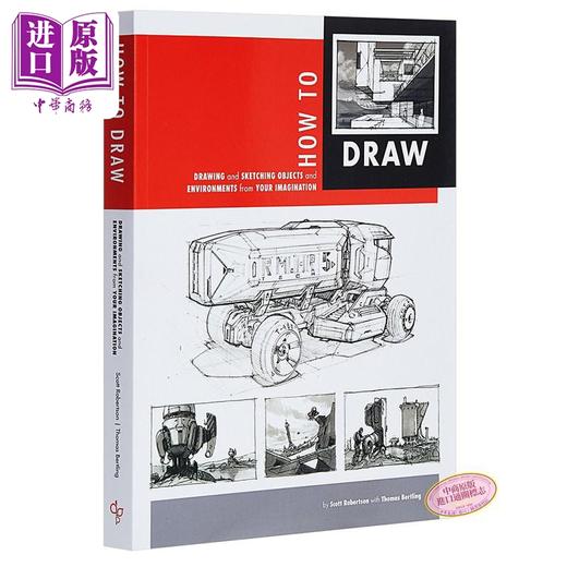 【中商原版】How to Draw 进口艺术 产品概念手绘教程  国际工业设计教程产品设计透视教学 商品图10