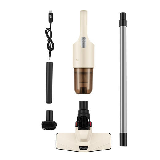 SANSUI可壁挂式手持无线吸尘器 S-XC3501 商品图3