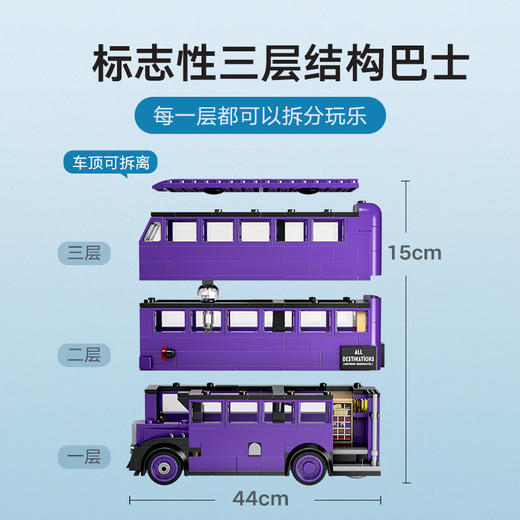 乐高积木哈利波特骑士巴士历险记 L76446 商品图4