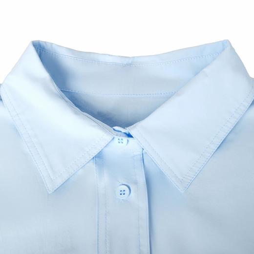 NORNS LADY诺恩 春秋款舒适透气简约长袖衬衫纯棉衬衣T25SY04041【清仓不退不换】 商品图5