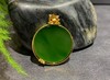 【御珠宫坊】金镶碧玉荷花吊坠 商品缩略图1