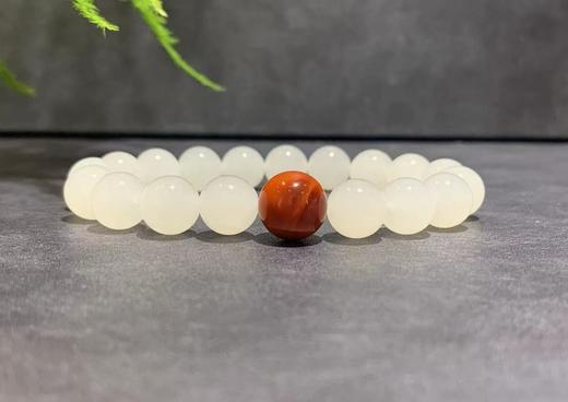 【御珠宫坊】羊脂白玉手串 商品图2