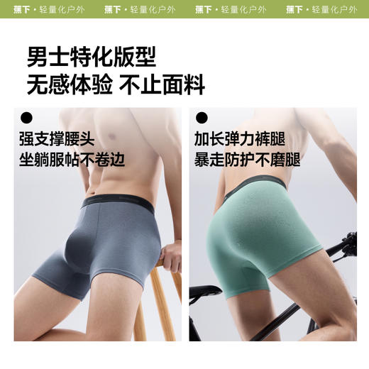 【25年新品】蕉下男士透气莫代尔内裤（3条装）VT620【拆封不支持退换货】 商品图4