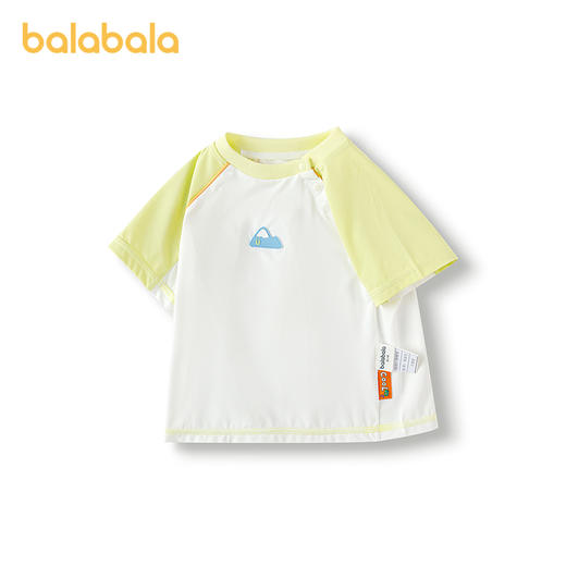 巴拉巴拉婴儿t恤宝宝上衣女童衣服男童短袖2025新款夏装舒适透气 商品图4